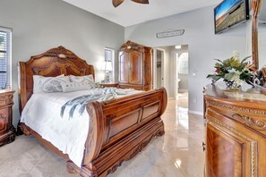 3 bedrooms, desk, iron/ironing board, WiFi