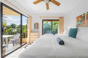 2 dormitoris, caixa forta a l'habitació i planxa i posts de planxar 