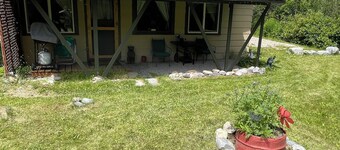 A Private, Cozy Cabin Near Bigfork for Two with a Clawfoot Tub