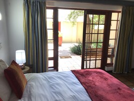 Premium bedding, individually decorated, individually furnished