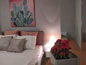 Apartment | Bügeleisen/Bügelbrett, kostenloses WLAN, Bettwäsche