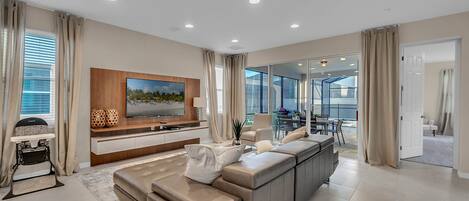 Área de sala de estar