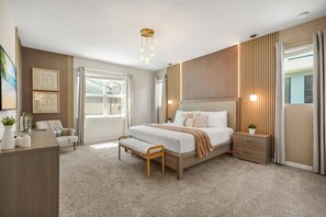 5 habitaciones, tabla de planchar con plancha, cuna de viaje y wifi 