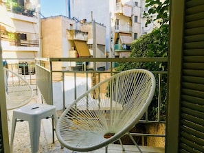 Romantic Apartment, 1 King Bed with Sofa bed | Balcony
