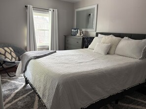 4 bedrooms, iron/ironing board, travel crib, free WiFi