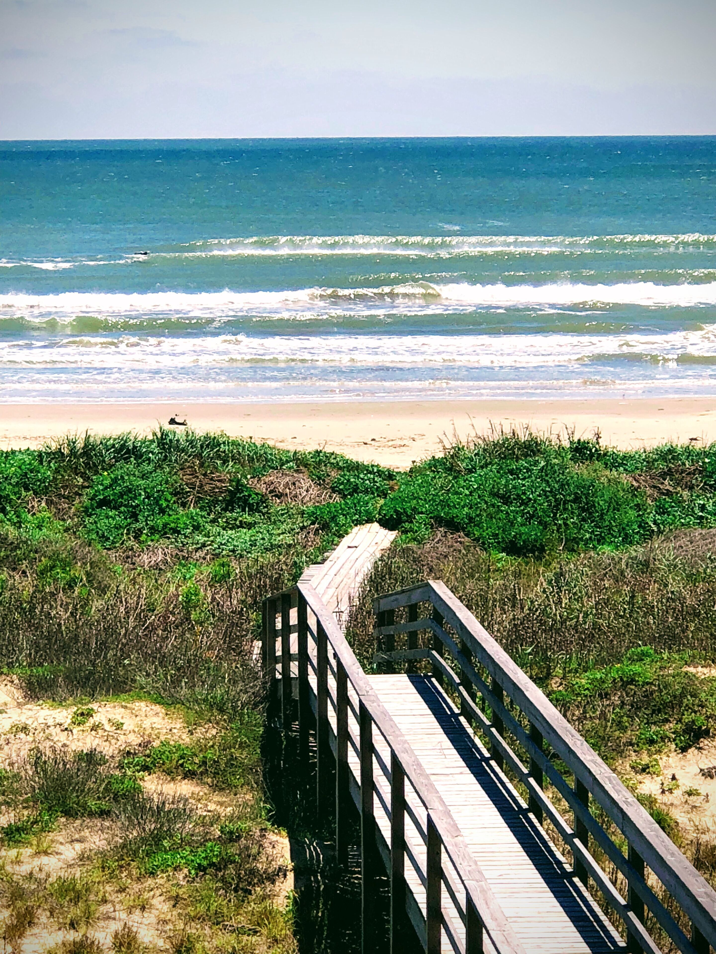 Am Strand, Liegestühle, Strandtücher