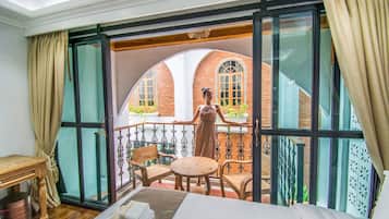 Udsigt fra balkon
