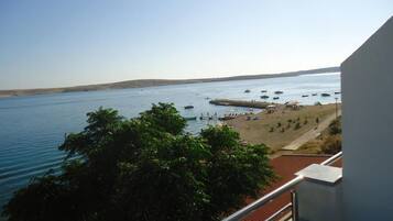 Superior Apartment, 2 Bedrooms, Balcony, Sea View (A5) | Terrace/patio