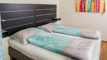 1 habitación, ropa de cama de alta calidad y cubrecamas