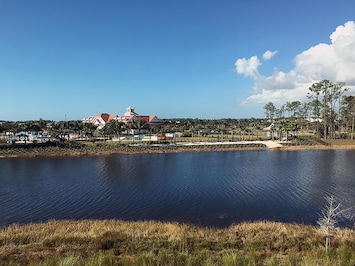 Cypress waterway view from dining room