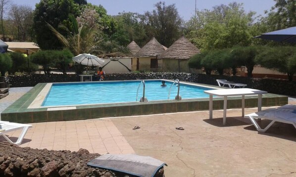 Alberca al aire libre 