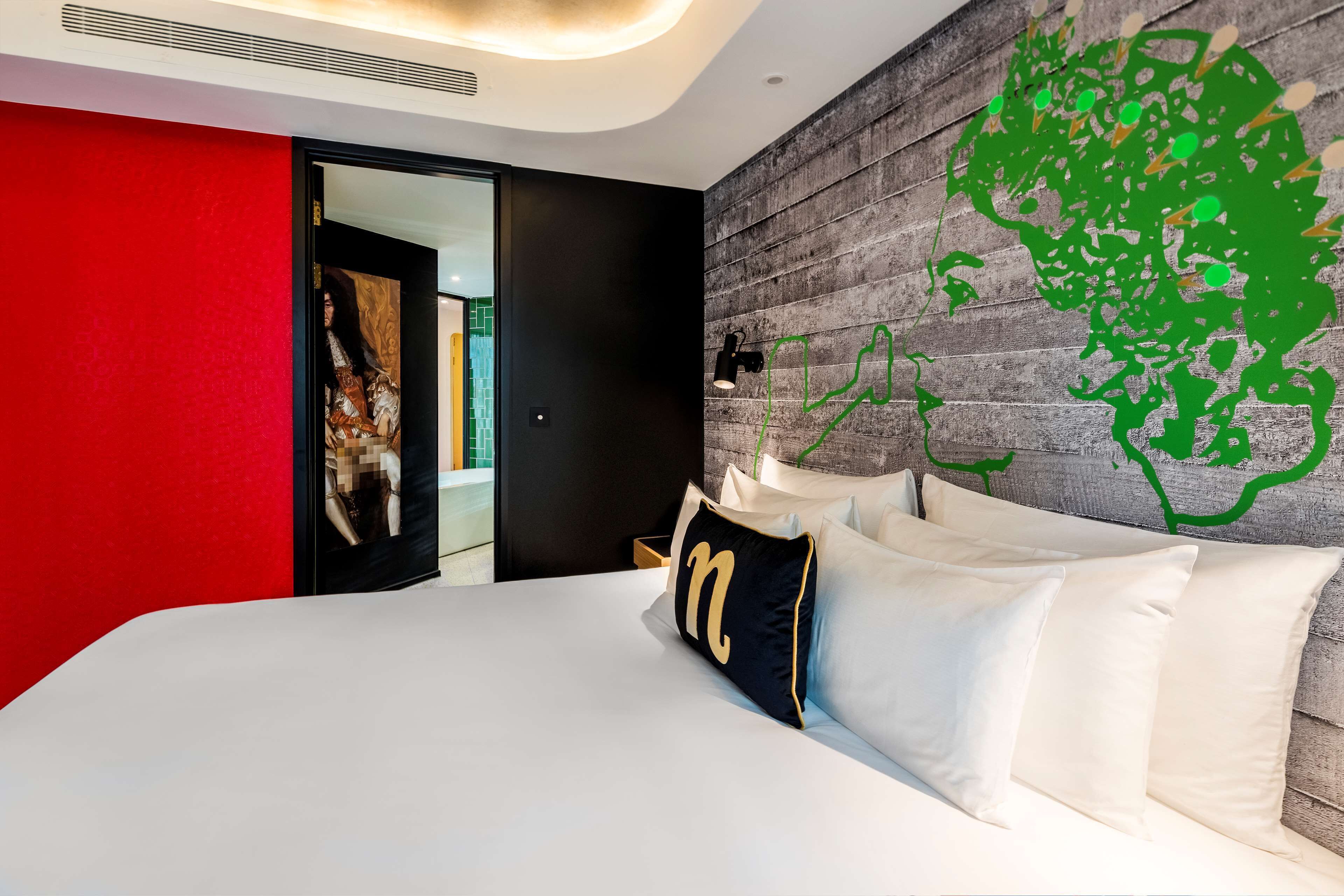 nhow suite | in-room safe, desk, blackout curtains, iron/ironing board