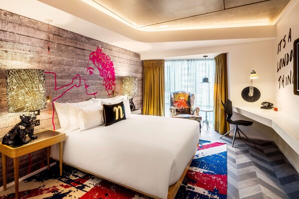 In-room safe, desk, blackout curtains, iron/ironing board