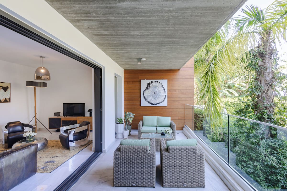 Apartamento Deluxe, 2 habitaciones | Balcón