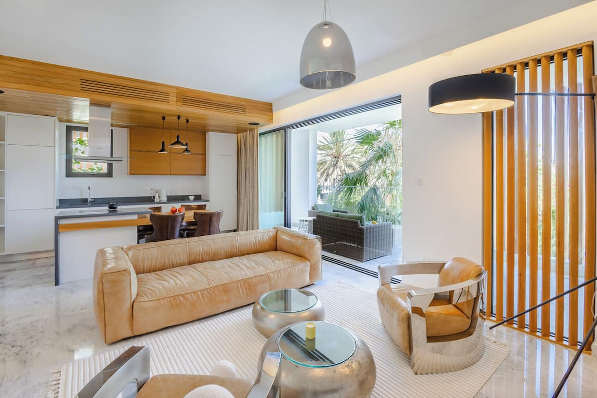 Apartamento superior, 2 habitaciones | 2 dormitorios, ropa de cama de alta calidad, caja fuerte