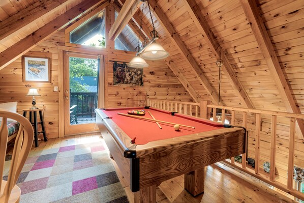 Ferienhütte, 2 Schlafzimmer | Spielezimmer