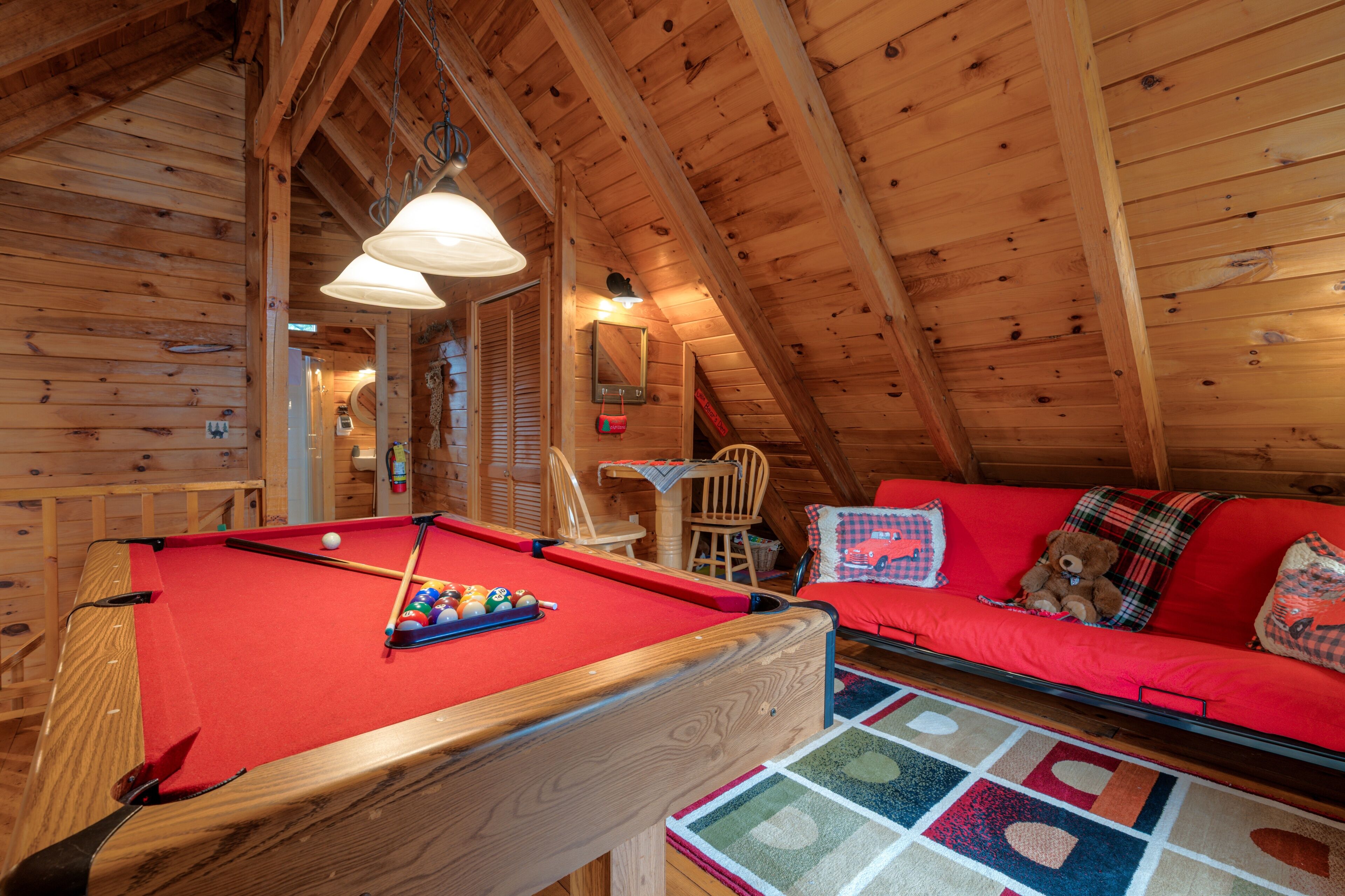 小屋, 2 间卧室 | 游戏室