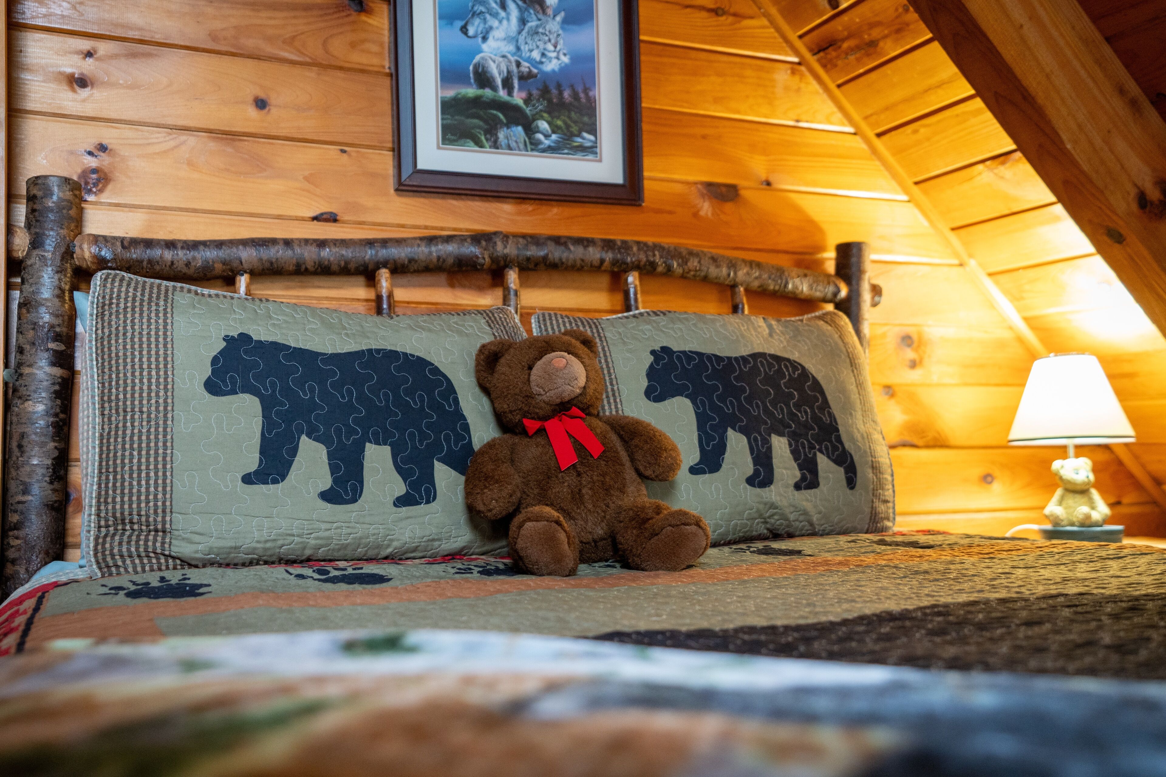 Mökki, 2 makuuhuonetta | 2 makuuhuonetta, ilmainen Wi-Fi, vuodevaatteet