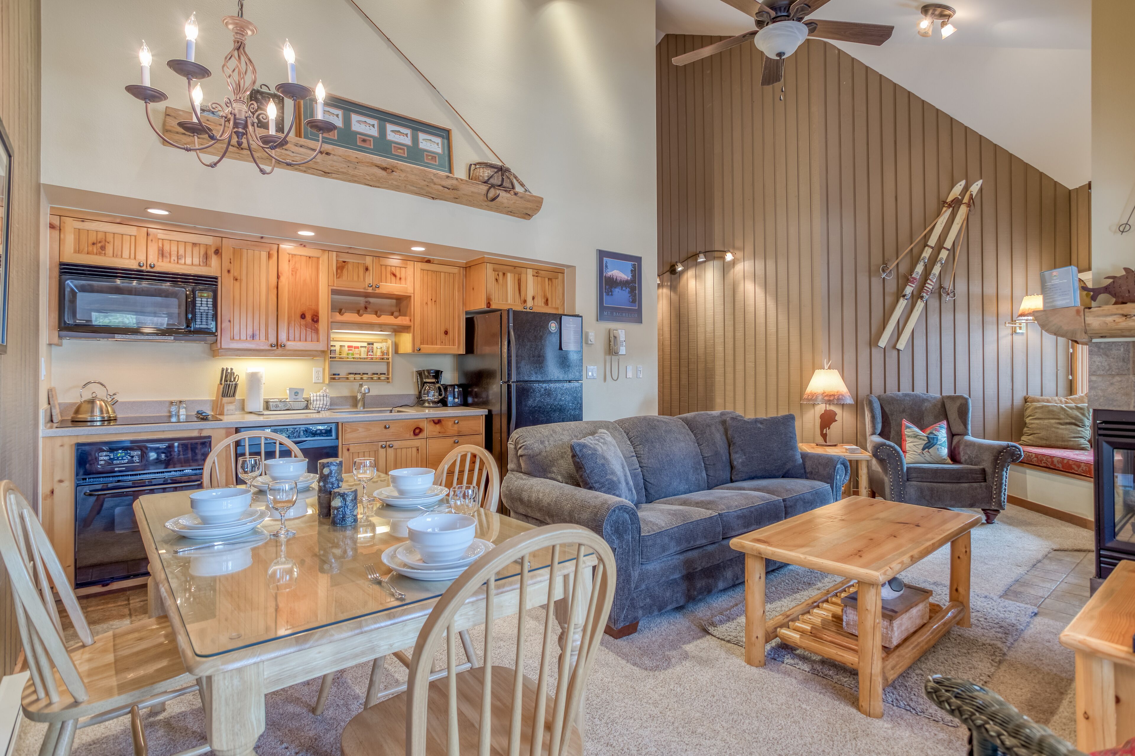 Location and Privacy in Upper-Level Condo with Mt. Bachelor Village Amenities!