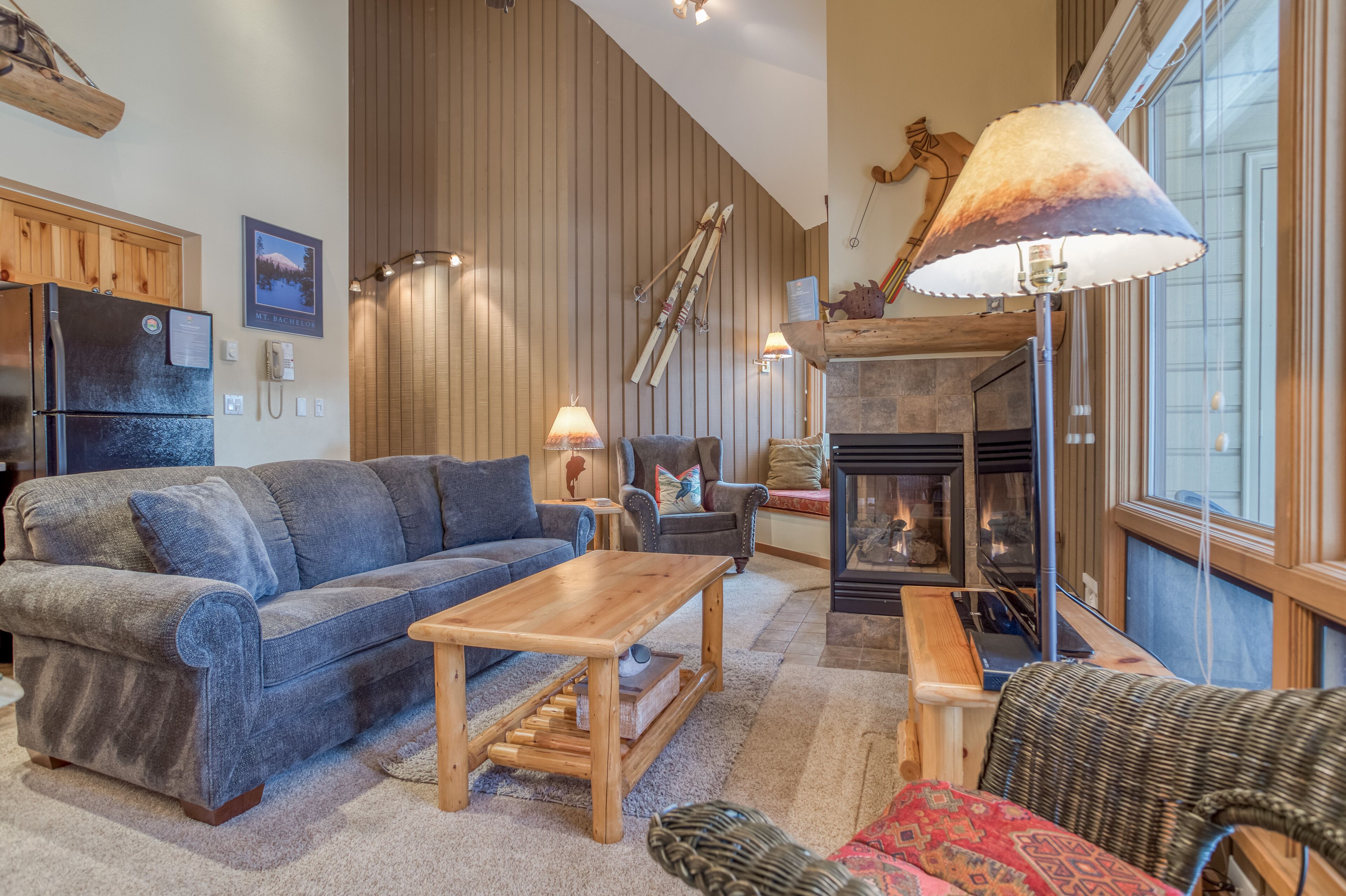 Location and Privacy in Upper-Level Condo with Mt. Bachelor Village Amenities!