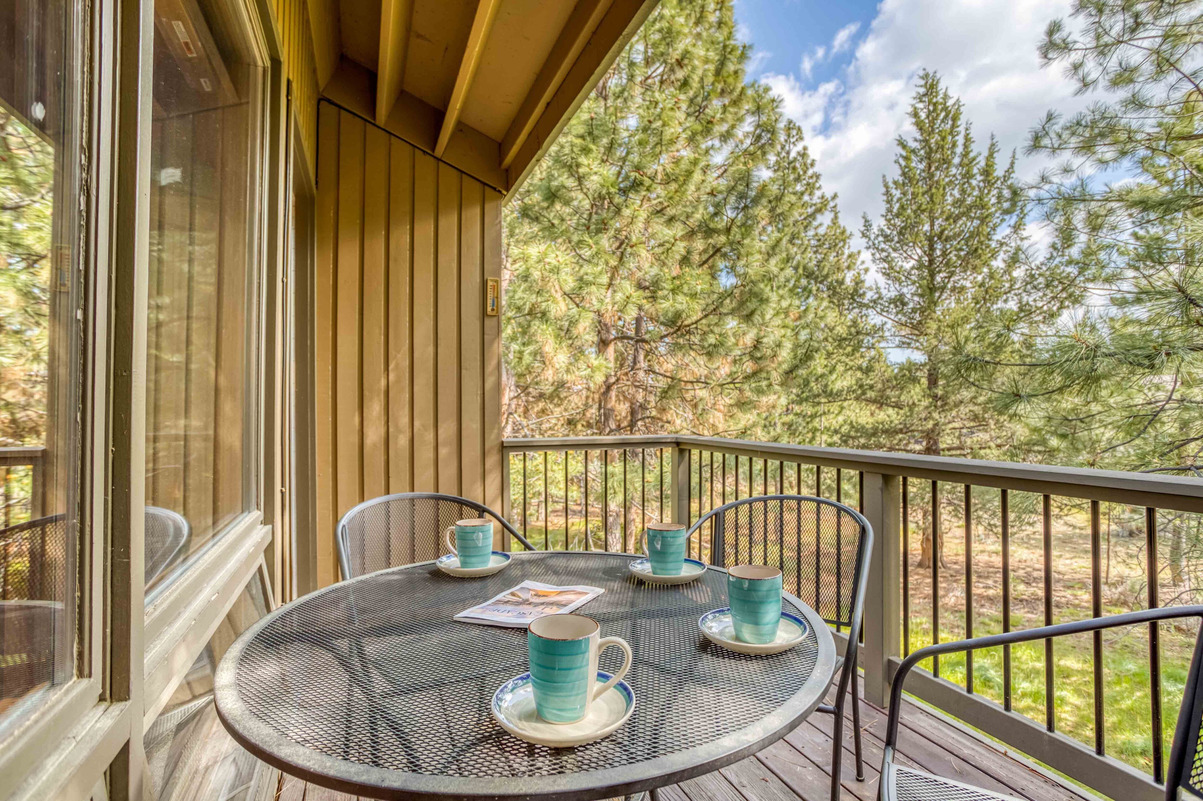 Location and Privacy in Upper-Level Condo with Mt. Bachelor Village Amenities!