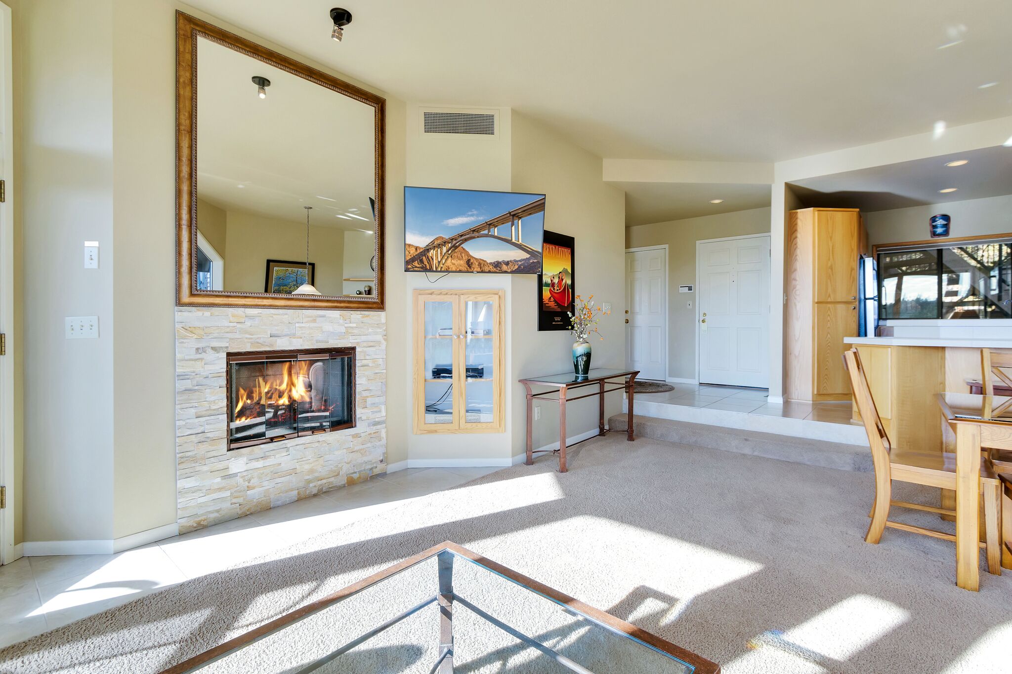 Enjoy Deschutes River Views from Beautiful 2-Bedroom Mt. Bachelor Village Condo!