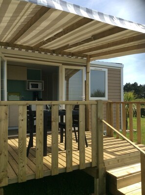 Terrace/patio - Camping De La Pree (Prefailles)