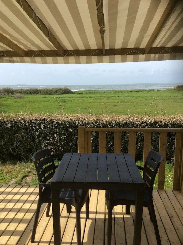 Habitatge mòbil, 1 dormitori, vistes a la platja | Vista des de l'habitació