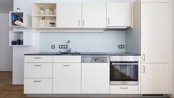 Barrier-free Apartment TOP2 | Individuell dekoriert, individuell eingerichtet, Verdunkelungsvorhänge