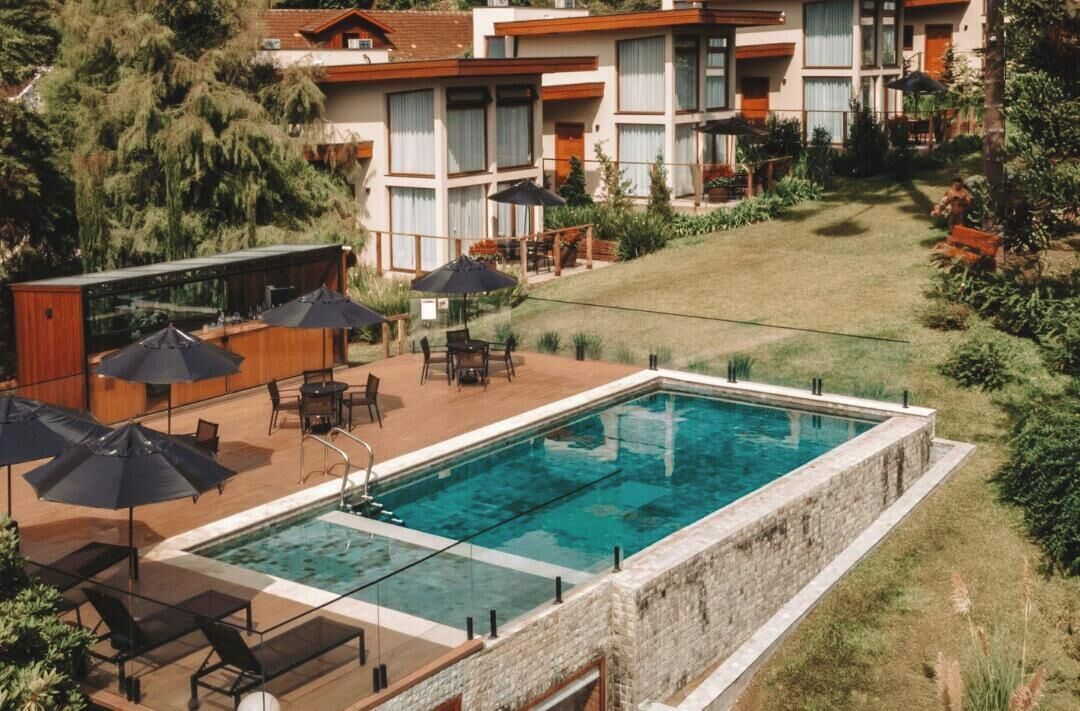 Overnatningsstedets facade