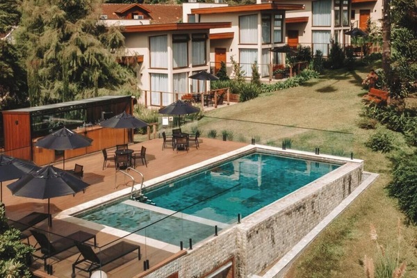 Façade de l’hébergement