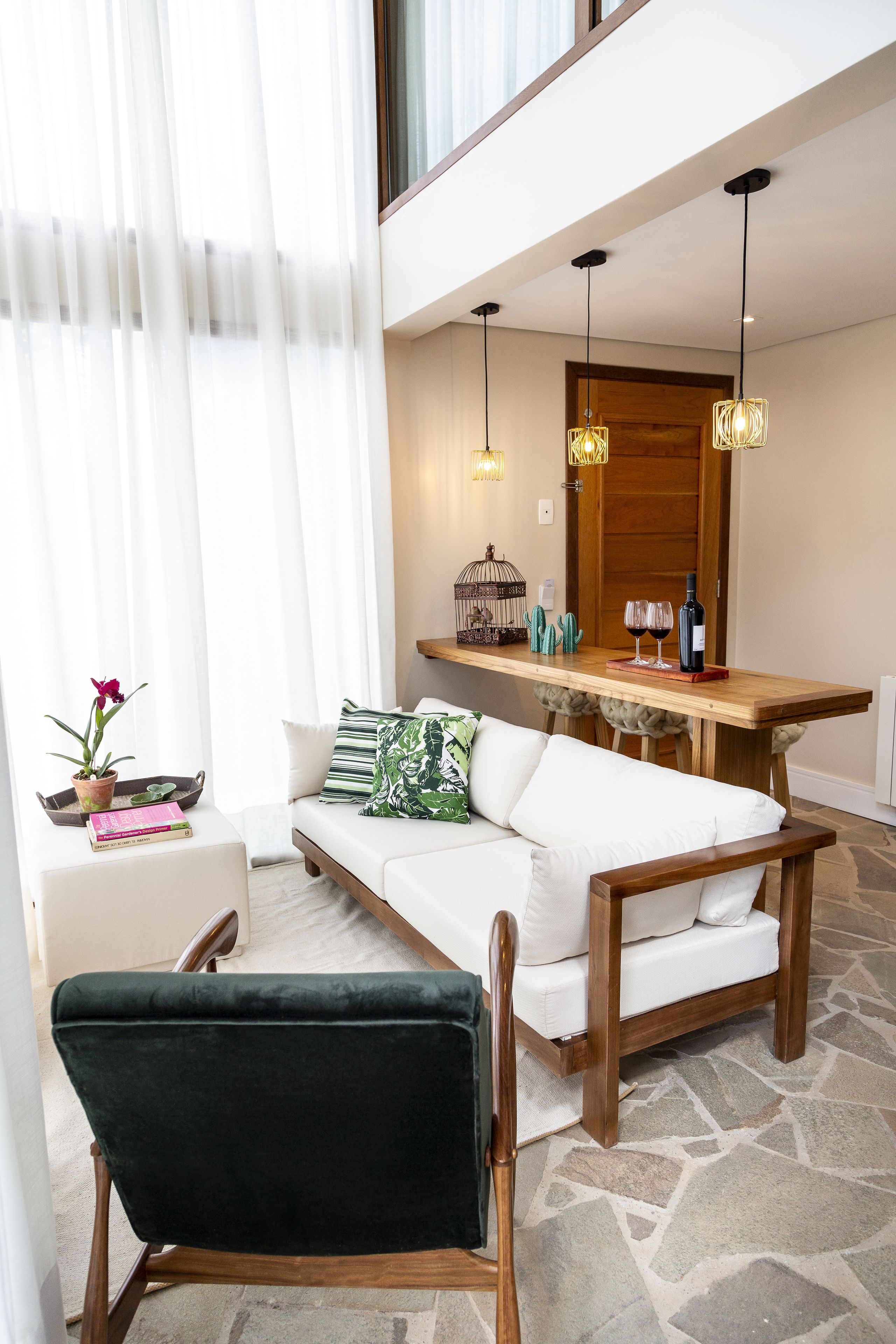 family bungalow, multiple beds, garden view, garden area | living area | 42-inch flat-screen tv with satellite channels, tv, ipod dock