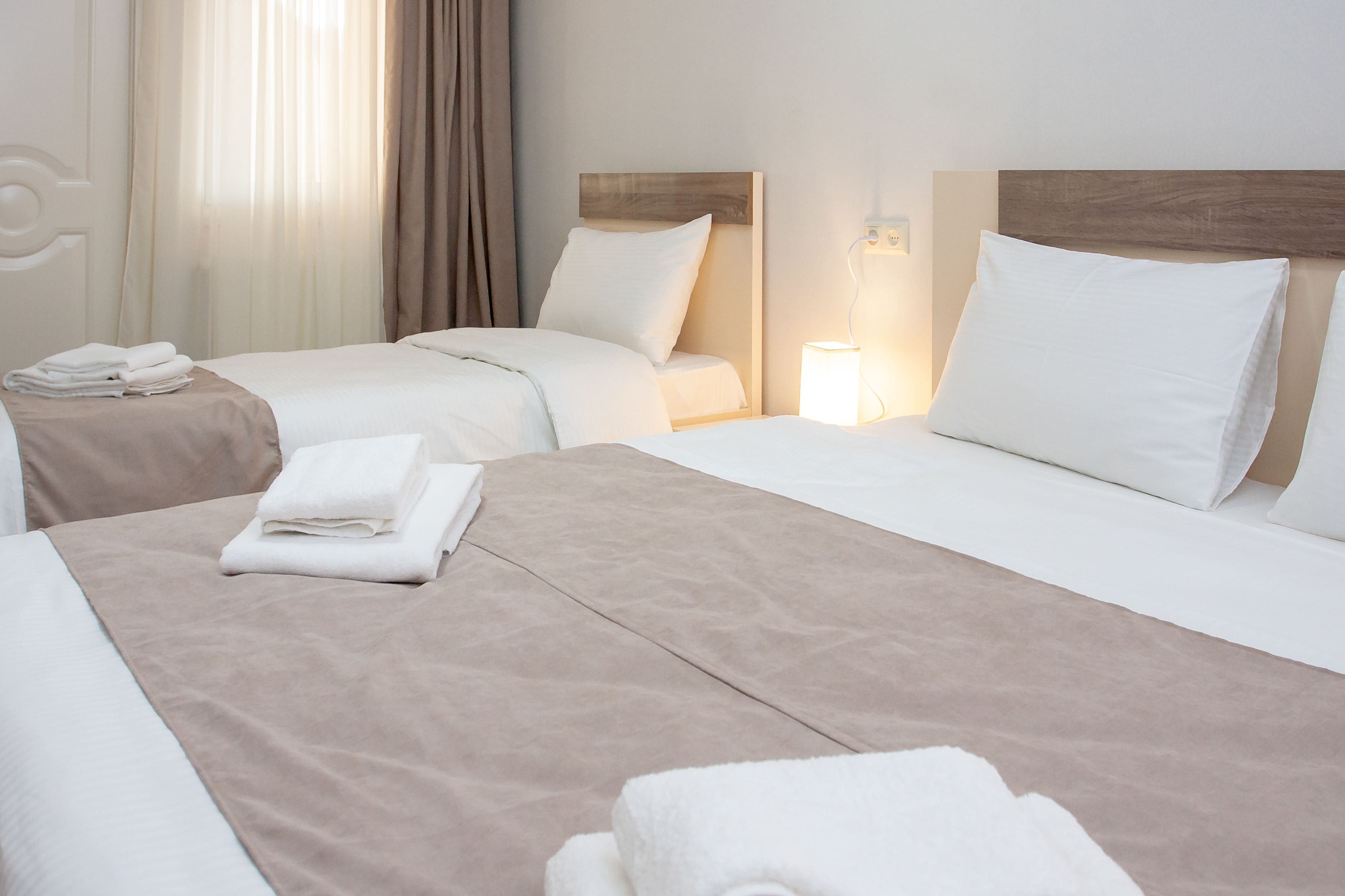 standard triple room | 1 bedroom, desk, soundproofing, iron/ironing board