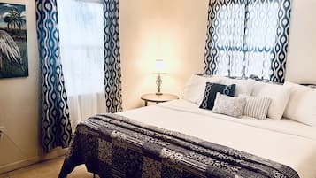 2 bedrooms, iron/ironing board, travel crib, free WiFi