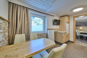 Appartement, 2 chambres, vue montagne (Appartement Top 2) | Coin séjour