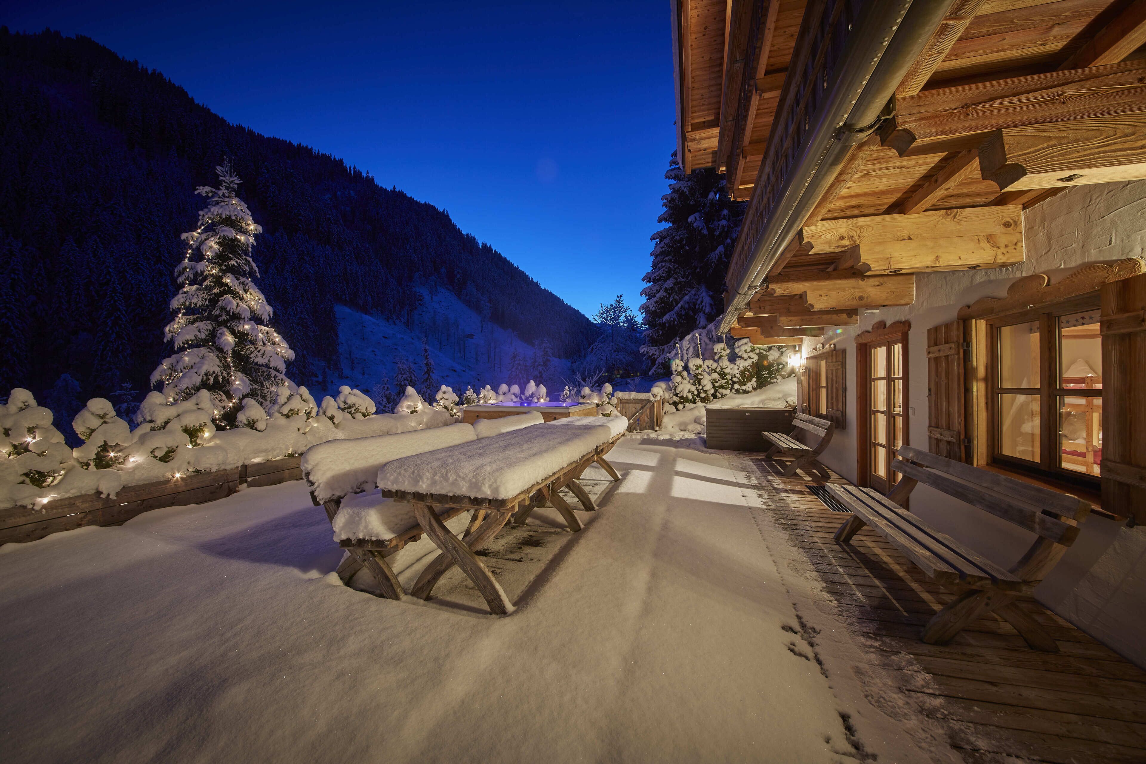 Chalet, 5 Bedrooms, Mountain View (Lodge) | Terrace/patio