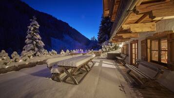 Chalet, 5 Bedrooms, Mountain View (Lodge) | Terrace/patio