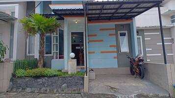 Majoituspaikan julkisivu