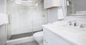 Condo, 2 habitaciones | Baño | Secadora de cabello, toallas, jabón, shampoo