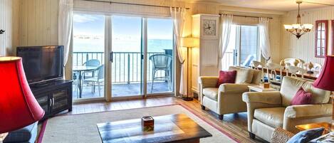 Appartamento, 2 camere da letto | Area soggiorno | TV