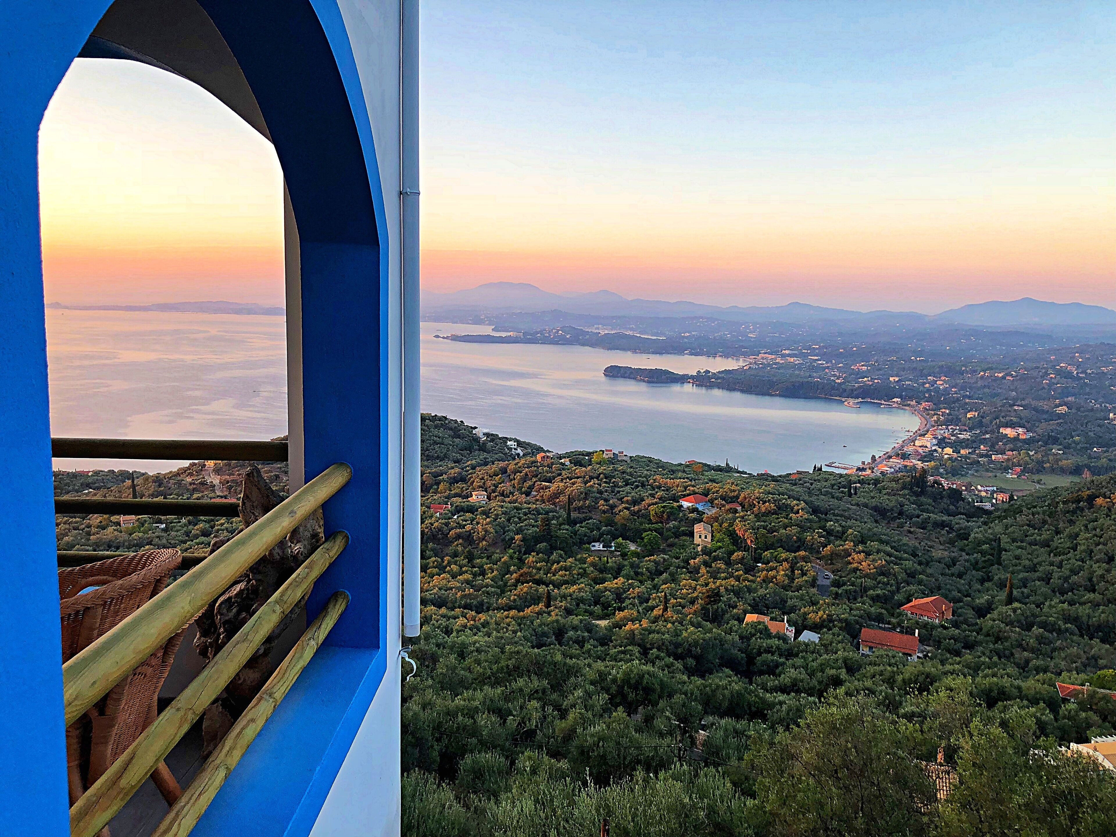 'Best Views in Corfu' - House Teigan, Villa Intaba, Spartilas Corfu Greece