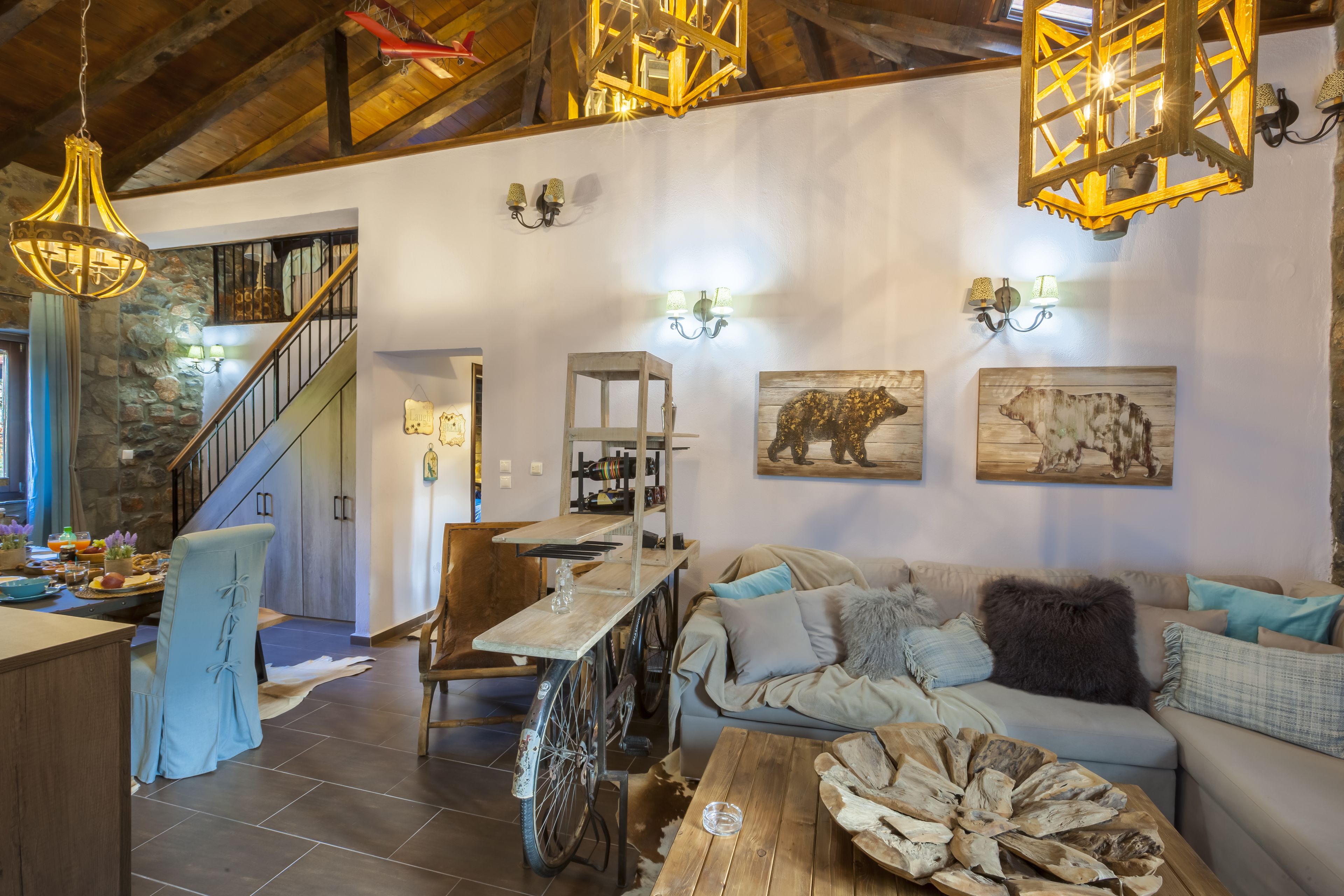 Superior Chalet, Multiple Beds, Non Smoking | Living room