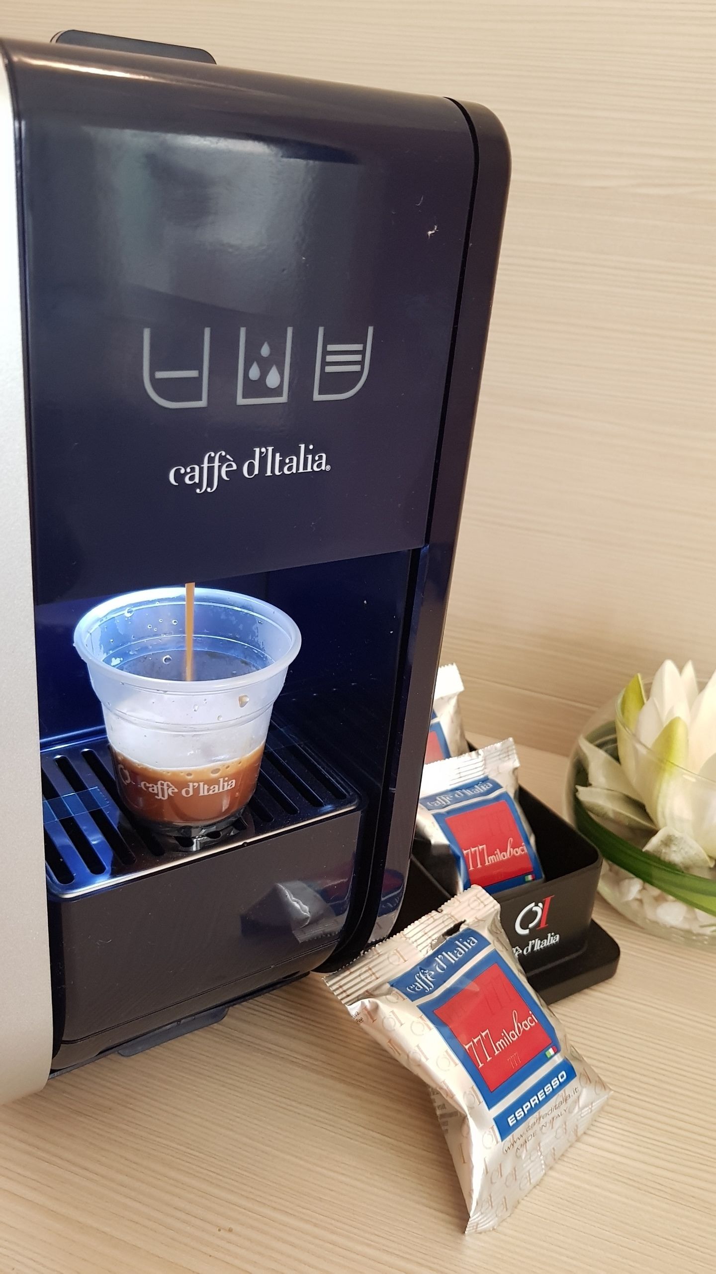 panoramic double room, balcony, lake view | coffee and/or coffee maker