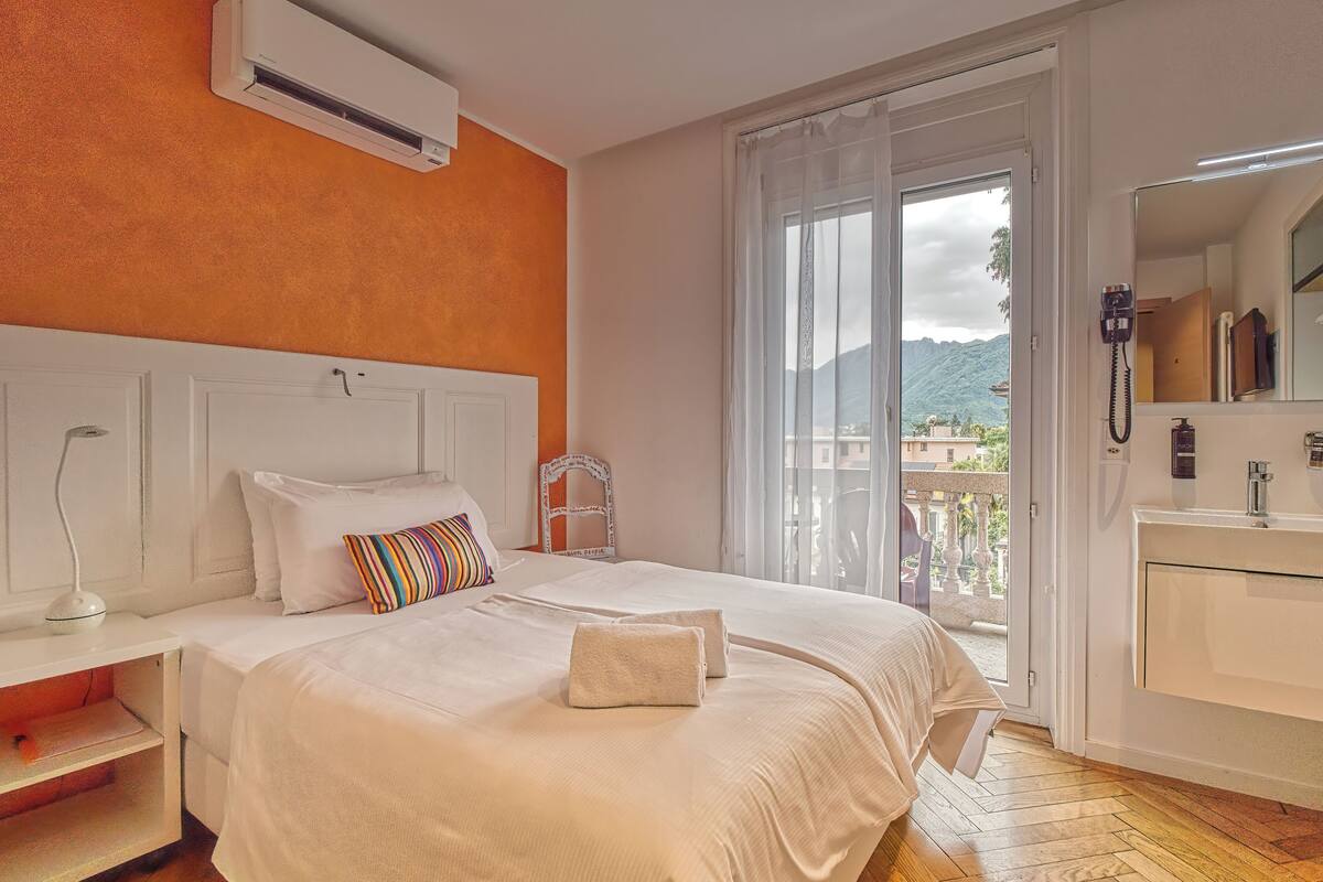 club double room, balcony, hill view | down duvets, in-room safe, individually decorated