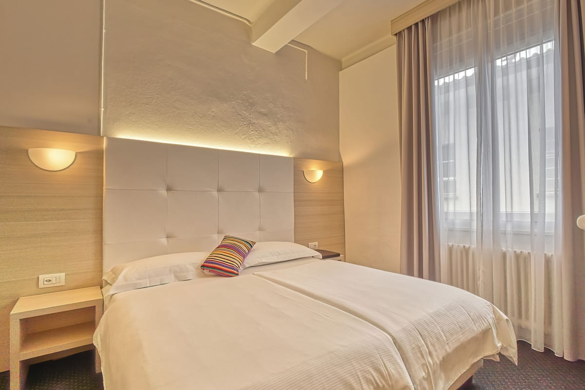 basic double room | down duvets, in-room safe, individually decorated