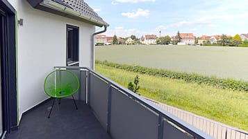 Deluxe Apartment mit 1 Schlafzimmer und Balkon oder Terrasse | Balkon