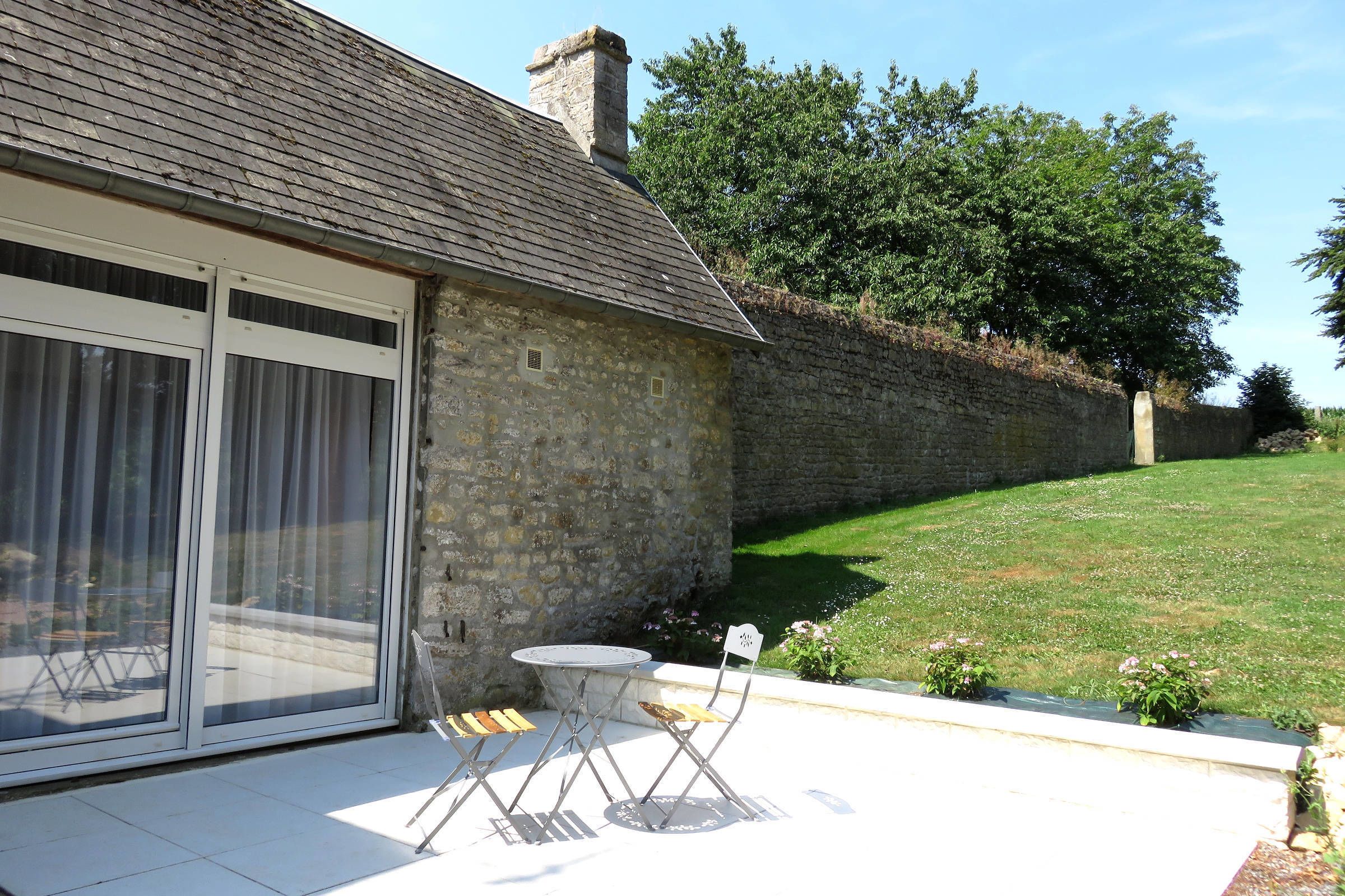 Kamar Double, Bebas Asap Rokok, pemandangan gunung (Chapelle) | Teras/patio