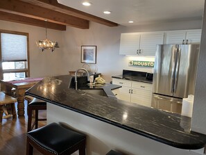 Condo, 3 Bedrooms | Private kitchen | Oven, coffee/tea maker, dining tables - Rustic-Contemporary 3Br With Great Views! - No Cleaning Fee! by RedAwning (Crested Butte)