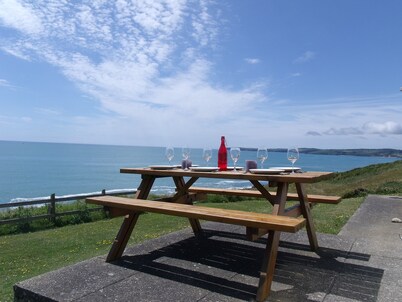 Spacious, light-filled house with unrivalled ocean views