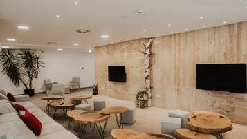 Sala de estar en el lobby